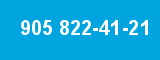 905 822-41-21
